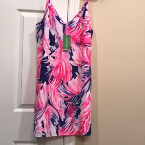 Lilly Pulitzer Lela Silk Dress in Paradise Pt. SzL